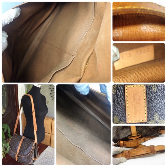 SoldLouis Vuitton saumur 35 monogram crossbody bag - Picture 8 of 8